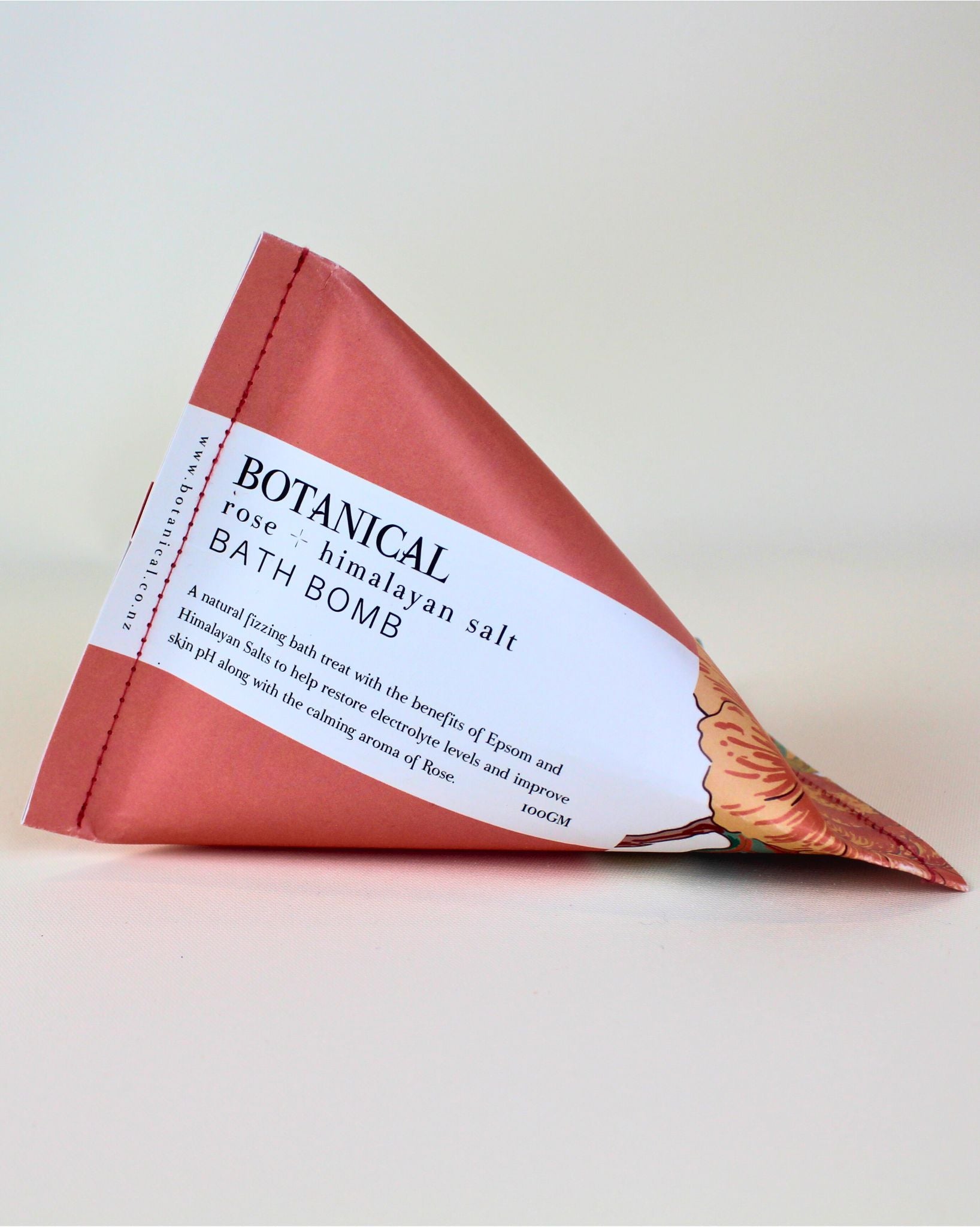 Rose and Himalayan Salt Bath Bomb