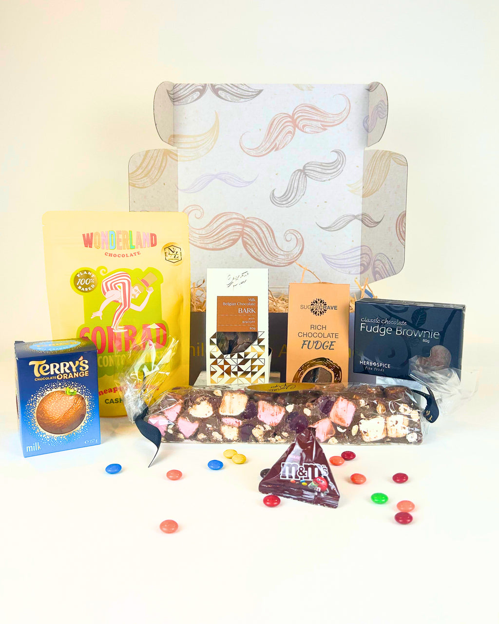 Big Fun Chocolate Box - Moustache