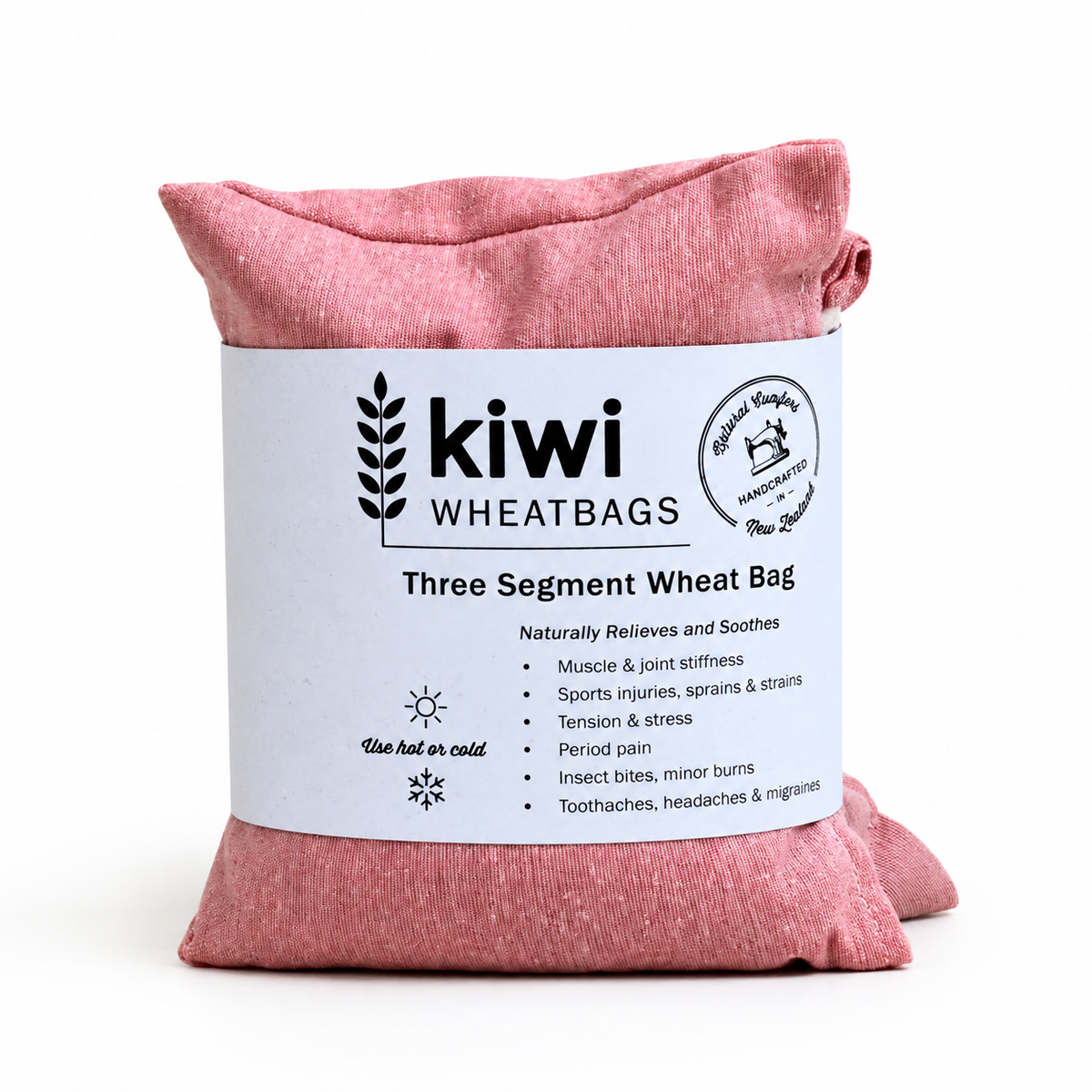 Dusty Pink 3 Segment Wheatbag