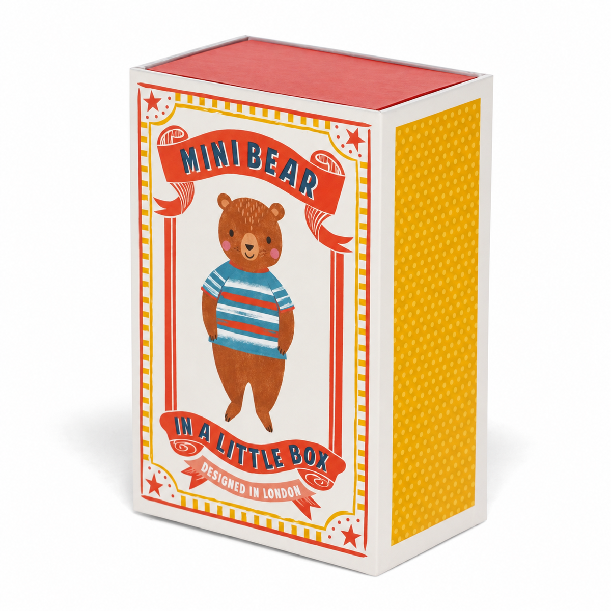 Rex London Mini Bear in a Little Box – Soft Toy