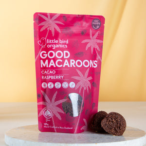 Macaroons Organic Chocolate Raspberry, Gluten Free, Vegan