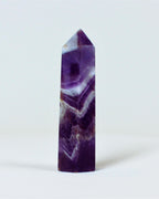 Amethyst tower crystal, a unique and stylish decorative piece for home, office, or NZ gift boxes – perfect for crystal collectors and thoughtful keepsakes.