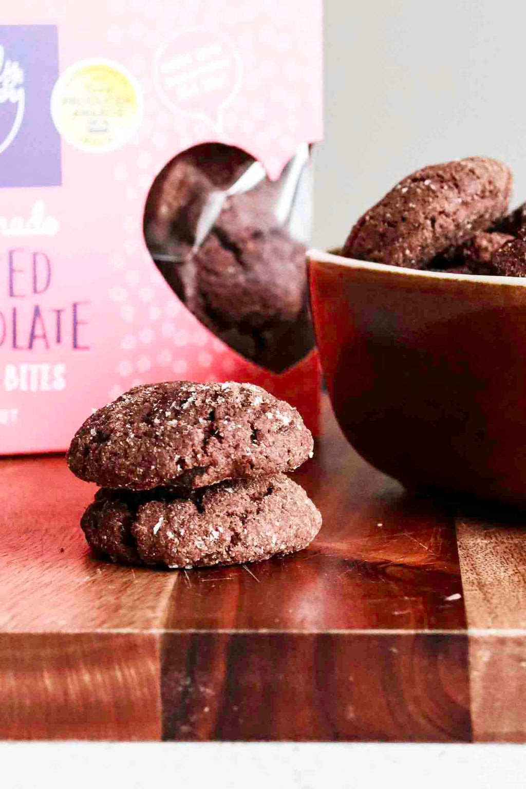 Molly Woppy Salted Caramel Chocolate Cookie Bites, Chocolate Gift NZ 