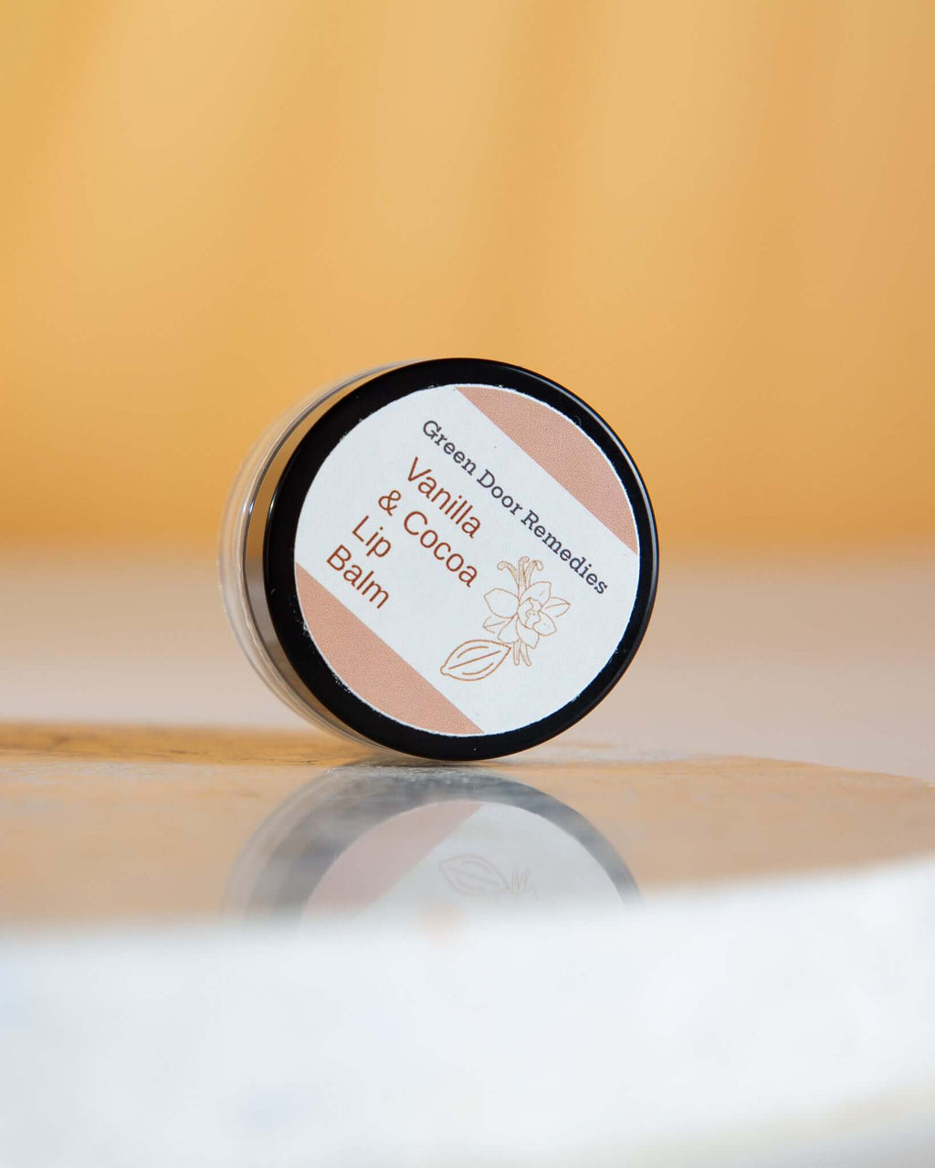 Natural Skincare Gifts NZ Vanilla & Cocoa Lip Balm by Green Door Remedies