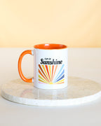 Cup of Sunshine mug – a cheerful and uplifting gift for birthdays, gift boxes, or wellbeing hampers in New Zealand. Perfect for enjoying coffee, tea, or hot chocolate while spreading positivity and joy.