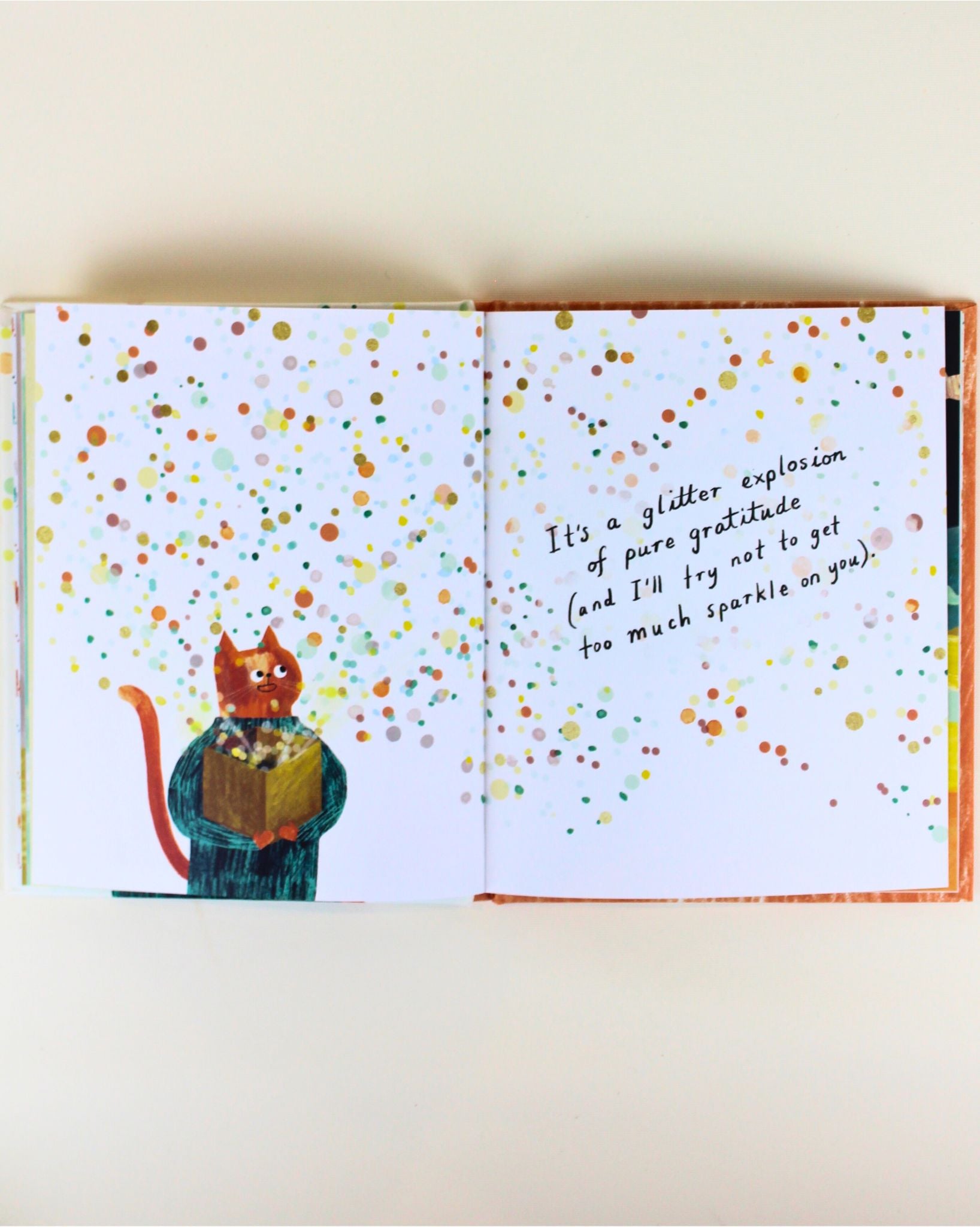 “This charming thank-you book includes fun and thoughtful gratitude messages, making it an ideal addition to gift boxes, thank-you presents, or care packages.”