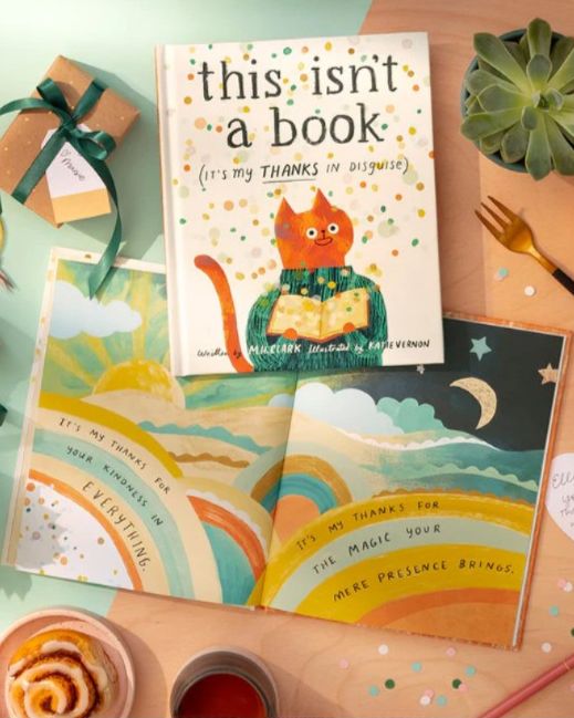 “This charming thank-you book includes fun and thoughtful gratitude messages, making it an ideal addition to gift boxes, thank-you presents, or care packages.”
