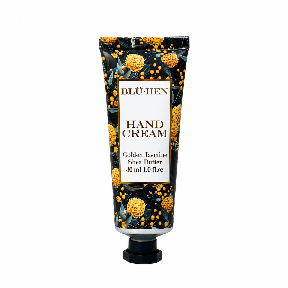 A lovely little everyday hand cream with Golden Jasmine and Shea Butter, packaged in a beautiful Golden Wattle design. Perfect for handbags or adding to a gift box.
