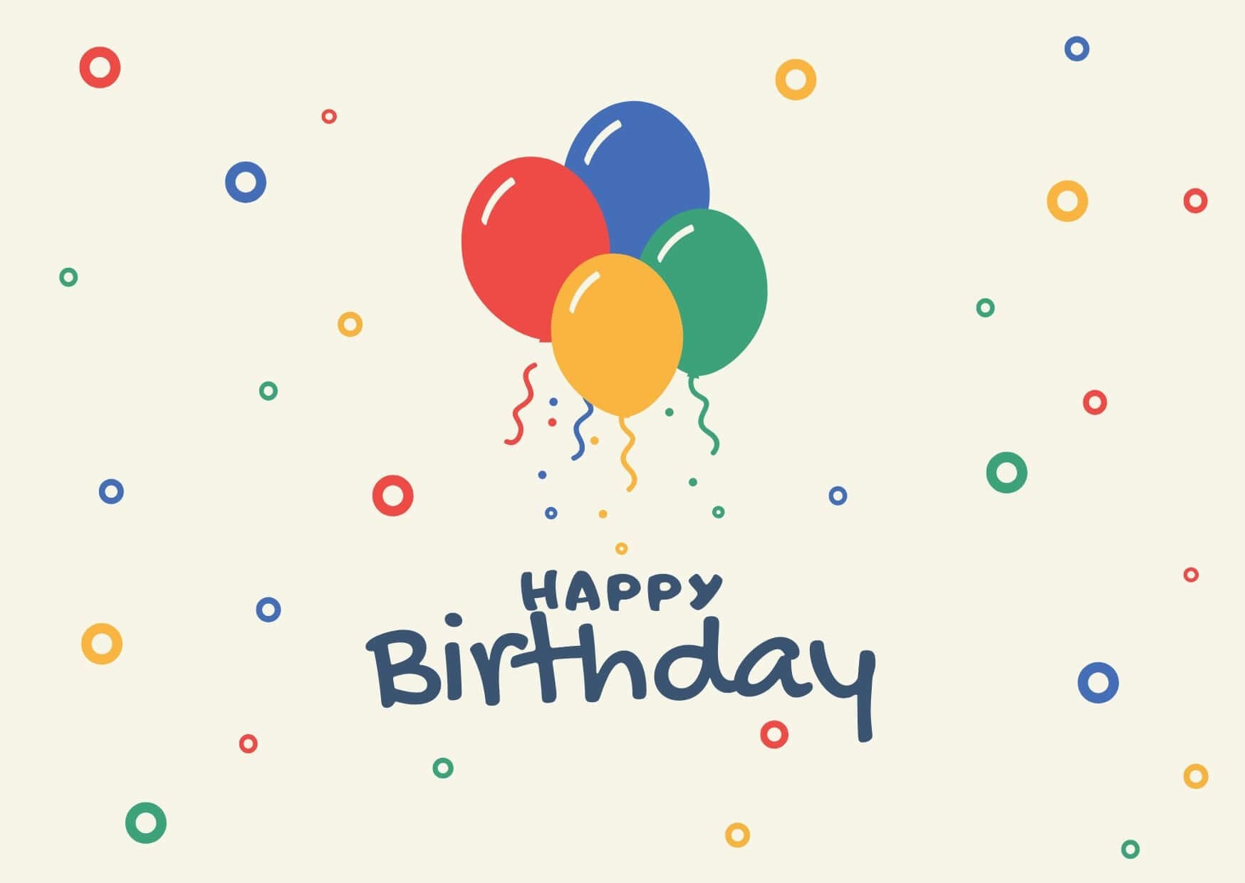 Birthday gift card with printed message – ideal Personalised Gifts NZ for hampers and bundles