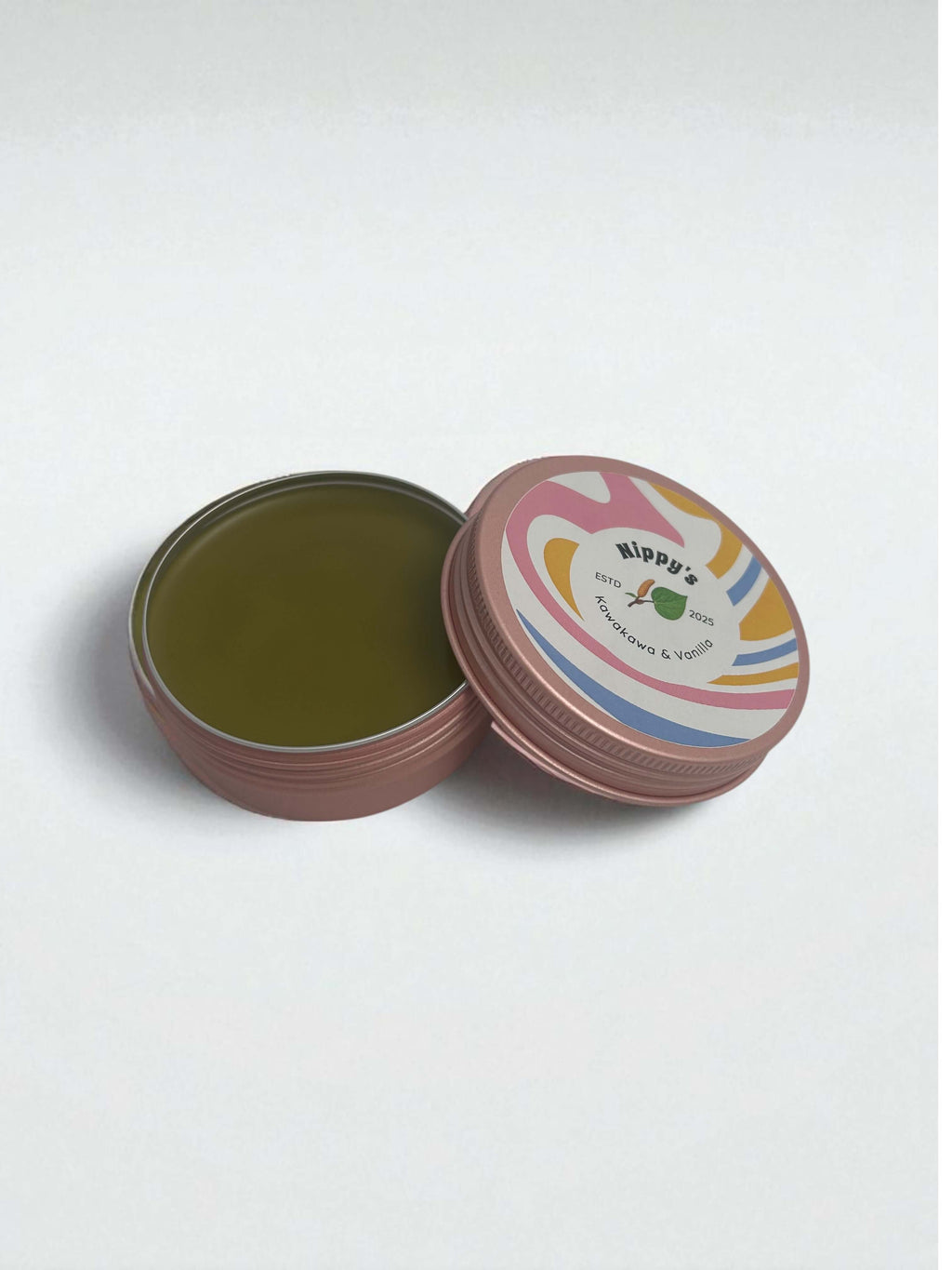 Natural Skincare Gifts NZ — NZ-made Kawakawa & Vanilla Balm that soothes, hydrates, and nourishes skin; perfect for wellbeing gifts, hampers, or thoughtful self-care treats.