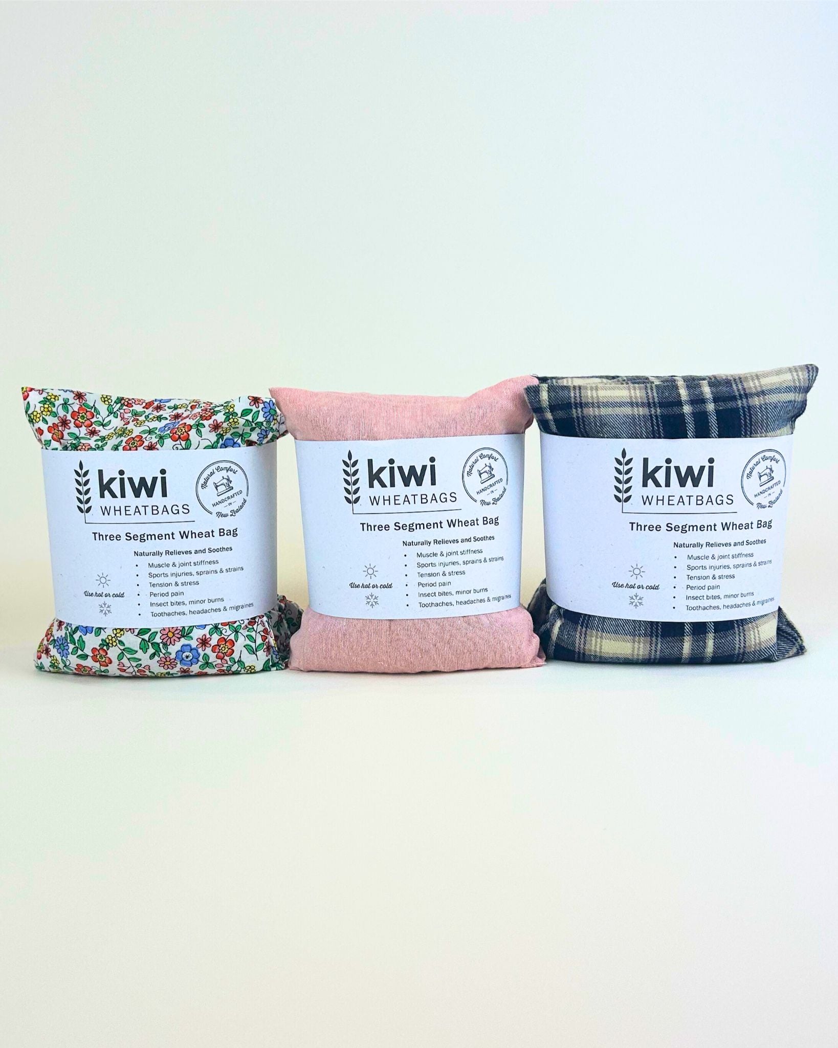 Relax and soothe aches with Kiwimade Wheatbags, filled with natural wheat and crafted in New Zealand. Perfect for warmth, comfort, and self-care, these reusable wheatbags make a thoughtful gift or home essential.