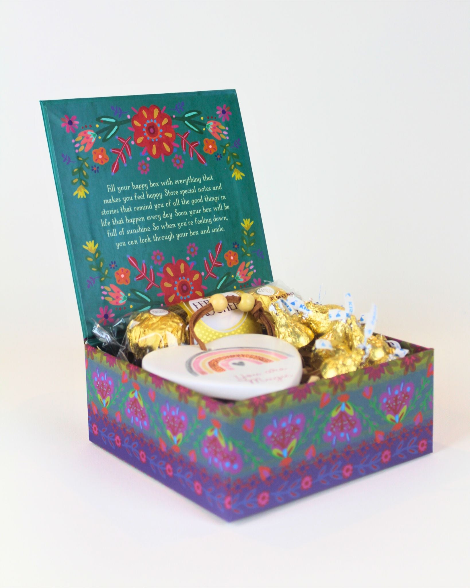 “Unique gift boxes New Zealand – You Are Magic ceramic heart and chocolates”