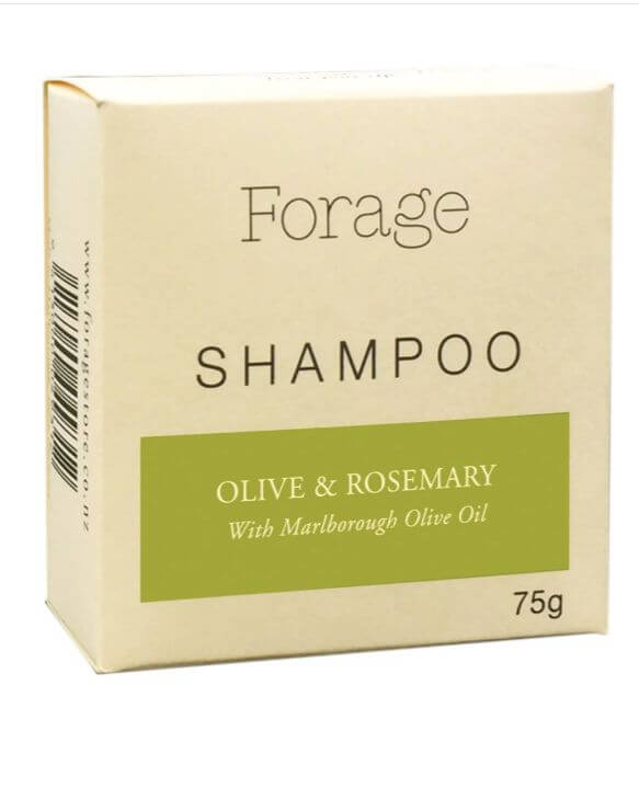 This natural shampoo bar by Forage combines the nourishing properties of olive and rosemary oils in a zero-waste, solid format, perfect for environmentally conscious hair care and gifting.