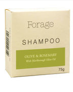 This natural shampoo bar by Forage combines the nourishing properties of olive and rosemary oils in a zero-waste, solid format, perfect for environmentally conscious hair care and gifting.