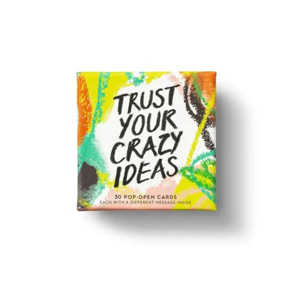 Close-up of inspirational mini cards with uplifting quotes