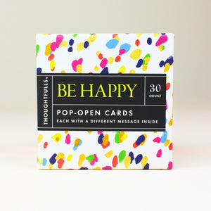 Be Happy Pop Up Box – 30 Inspirational Cards Gift Set