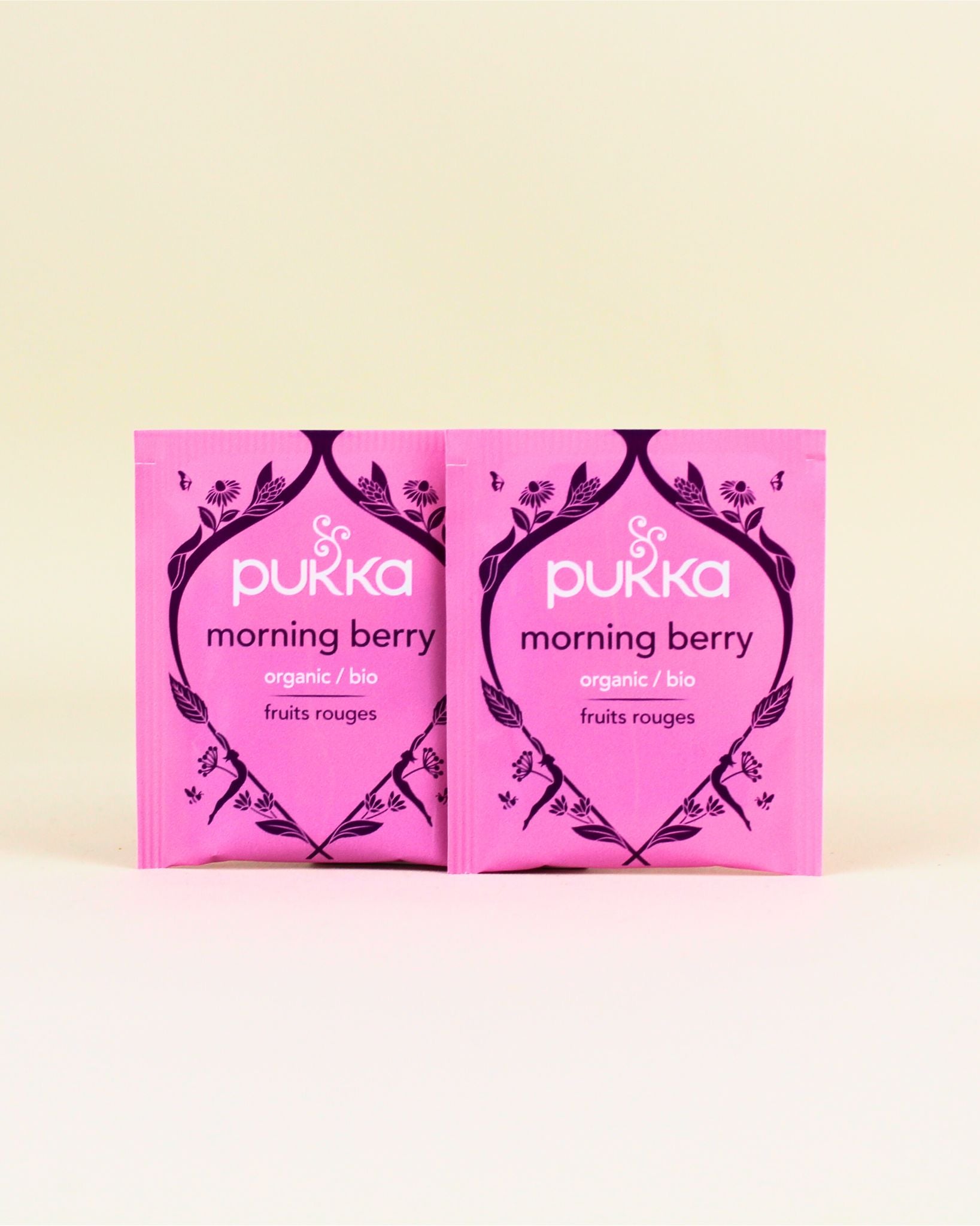 Pukka Morning Berry organic herbal tea sachets – a vibrant, fruity blend perfect for wellness hampers and wellbeing gifts NZ. Ideal add-on for gift boxes, care packages, and self-care tea lovers.
