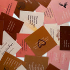 These reusable and waterproof affirmation cards offer positive reminders for mindfulness and self-love, making them ideal for gifting or enhancing daily routines.