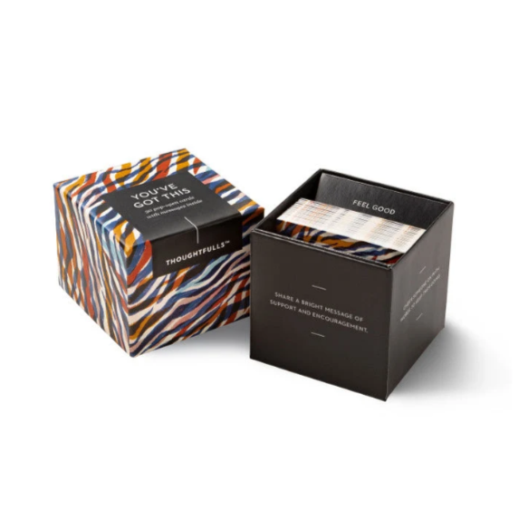 You've Got This 30 pack of positive encouragement message cards for gifting and gift boxes
