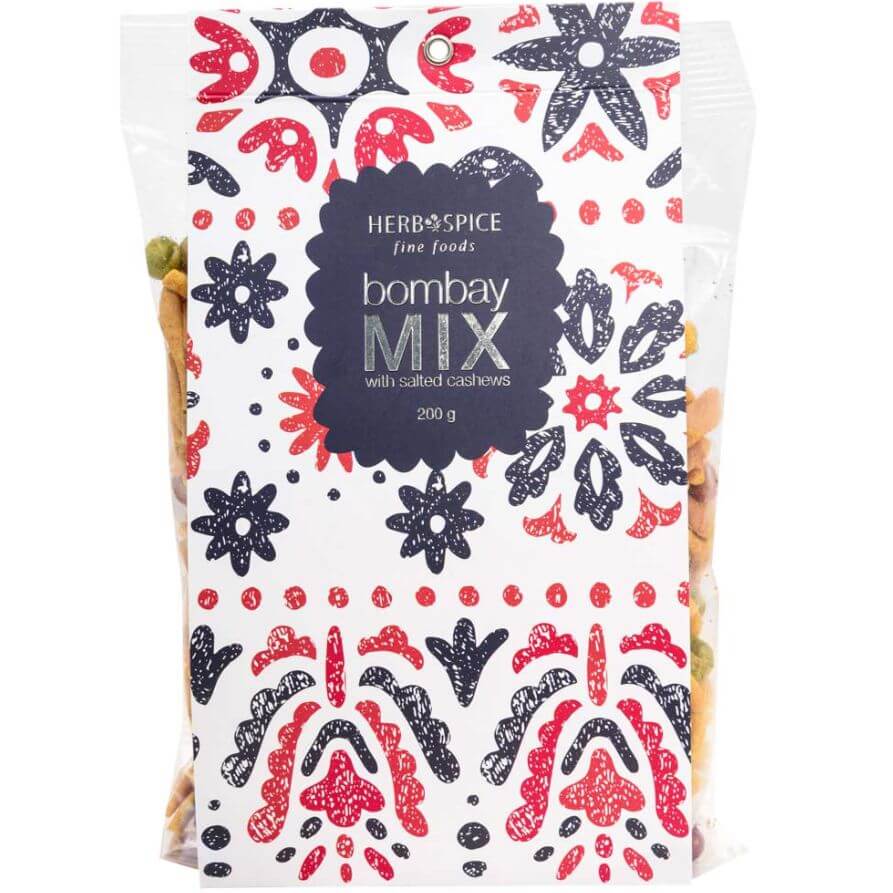 Bombay Mix 200g – crunchy, gluten-free snack, perfect Gluten Free Gift NZ for hampers, Build-a-Box, or gifting