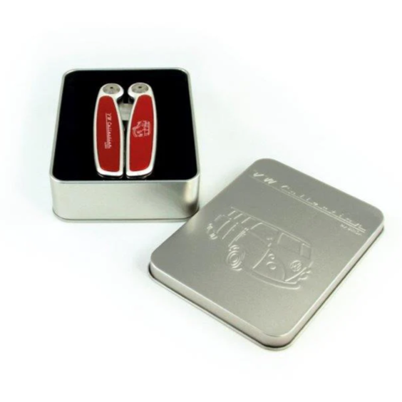 Volkswagen VW T1 Bus Multitool in Gift Tin – Red