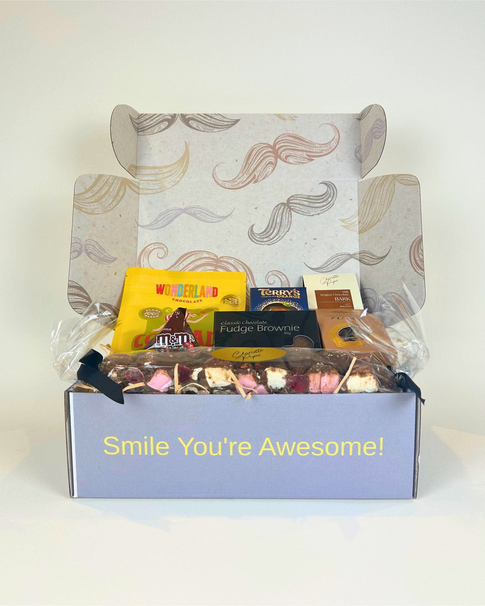 Big Fun Chocolate Box - Moustache