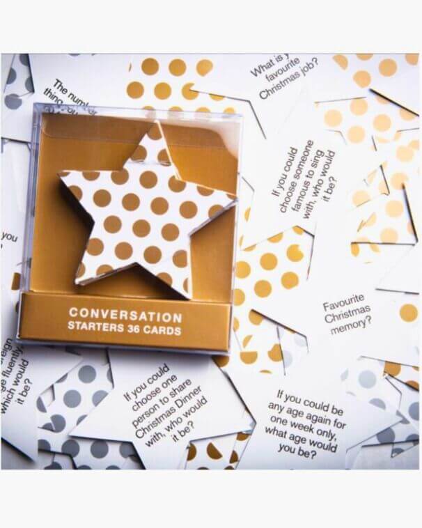 Make gifting playful this season with our Quirky Fun Christmas Gifts NZ 36-Card Conversation Starter Set. Perfect small Christmas add-on, sparks laughter, conversation, and connection at holiday gatherings or family fun nights. Compact, cheerful, and interactive, ideal for hampers, gift boxes, or standalone gifting.
