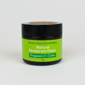 Bergamot & Cedar Deodorant Paste