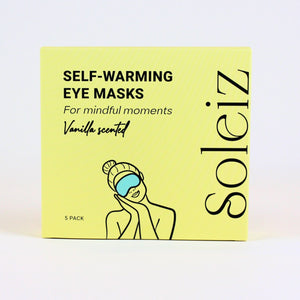 Vanilla Self Warming Eye Mask, 5 pack