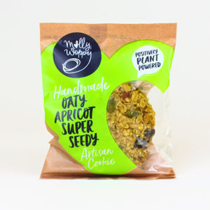 Oaty Apricot Super Seedy Cookie - Vegan