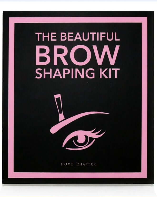 Gifts For Her NZ brow shaping kit with step-by-step guide and precision tools for salon-quality brows at home.