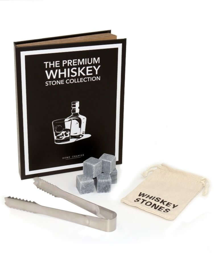 Unique Gift NZ whiskey stone gift set for whiskey lovers and Build-a-Box gifts