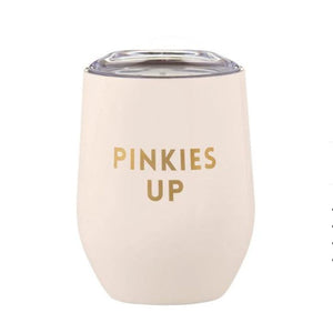 Wine Tumbler, Pinkies Up, Perfect Gift for Wine Lovers