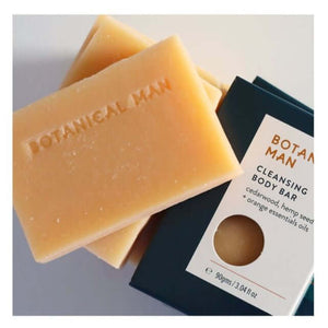 Men’s Body Bar – Cedarwood, Hemp & Orange