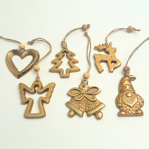 1 x Brass Christmas Tree Keepsake