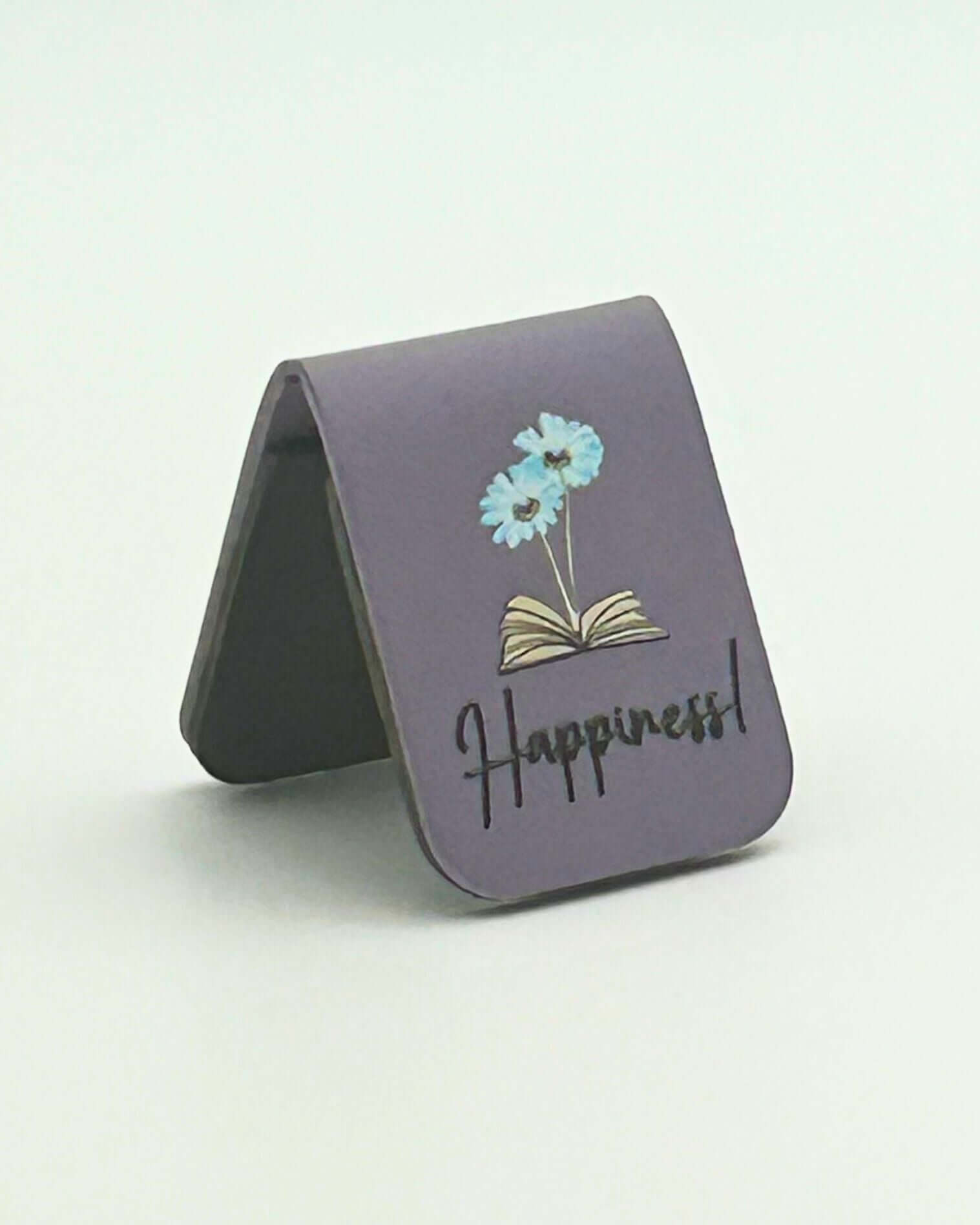 Gifts For Her NZ — uplifting word leather bookmark with secure magnet, perfect for gifting or personal use.