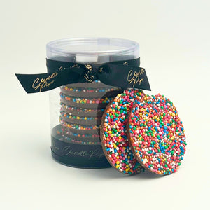 Milk Chocolate Sprinkle Disks