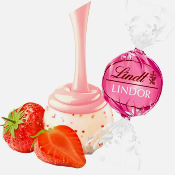 Lindt Strawberries & Cream Chocolate Ball