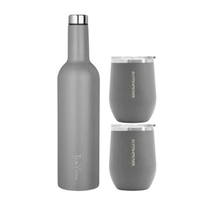 TraVino Wine Flask & Tumbler Set