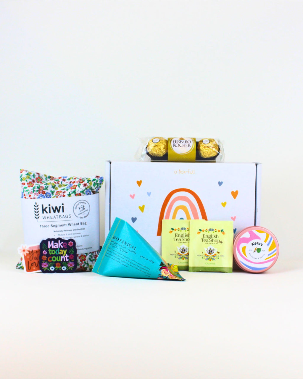 Treat someone special with this Petite Wellbeing Gift Box, filled with thoughtful self-care essentials. Perfect for pampering, relaxation, and wellness, this New Zealand-made gift box is ideal for birthdays, thank-yous, or just because.