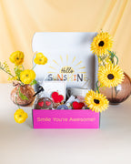 Box-Full of Love Gift Box NZ – mug, diffuser, chocolates, treats, and personalised card, beautifully packaged for NZ-wide delivery, perfect for birthdays or anniversaries.
