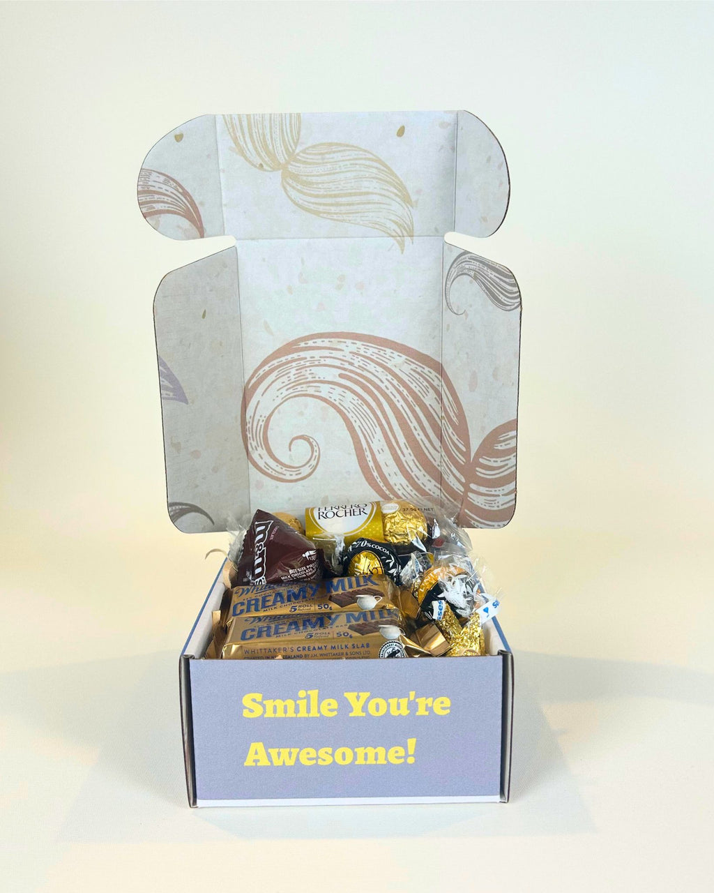 Choccy Cheer Gift Box NZ – fun quirky chocolate gift box with personalised card, delivered across New Zealand, perfect for birthdays or thank-yous.
