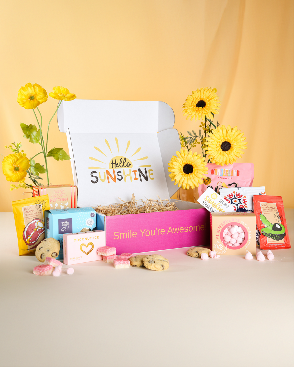 “Assorted gluten-free sweet treats from ABoxFull NZ – chocolates, cookies, and snacks from the Gluten-Free Treats Gift Box.”