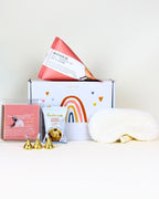 Petite Self-Care Gift Box NZ – curated wellbeing gifts for mind, body, and soul, with personalised card, beautifully packaged for NZ-wide delivery.
