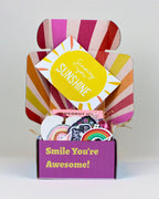 You Are Magic Gift Box NZ – charming gift with keepsakes, chocolates, stickers, and personalised card, beautifully packaged for NZ-wide delivery.
